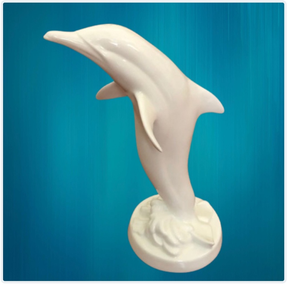 Dolphin Sculpture by Royal Dalton from Images of Nature titled “The Leap”